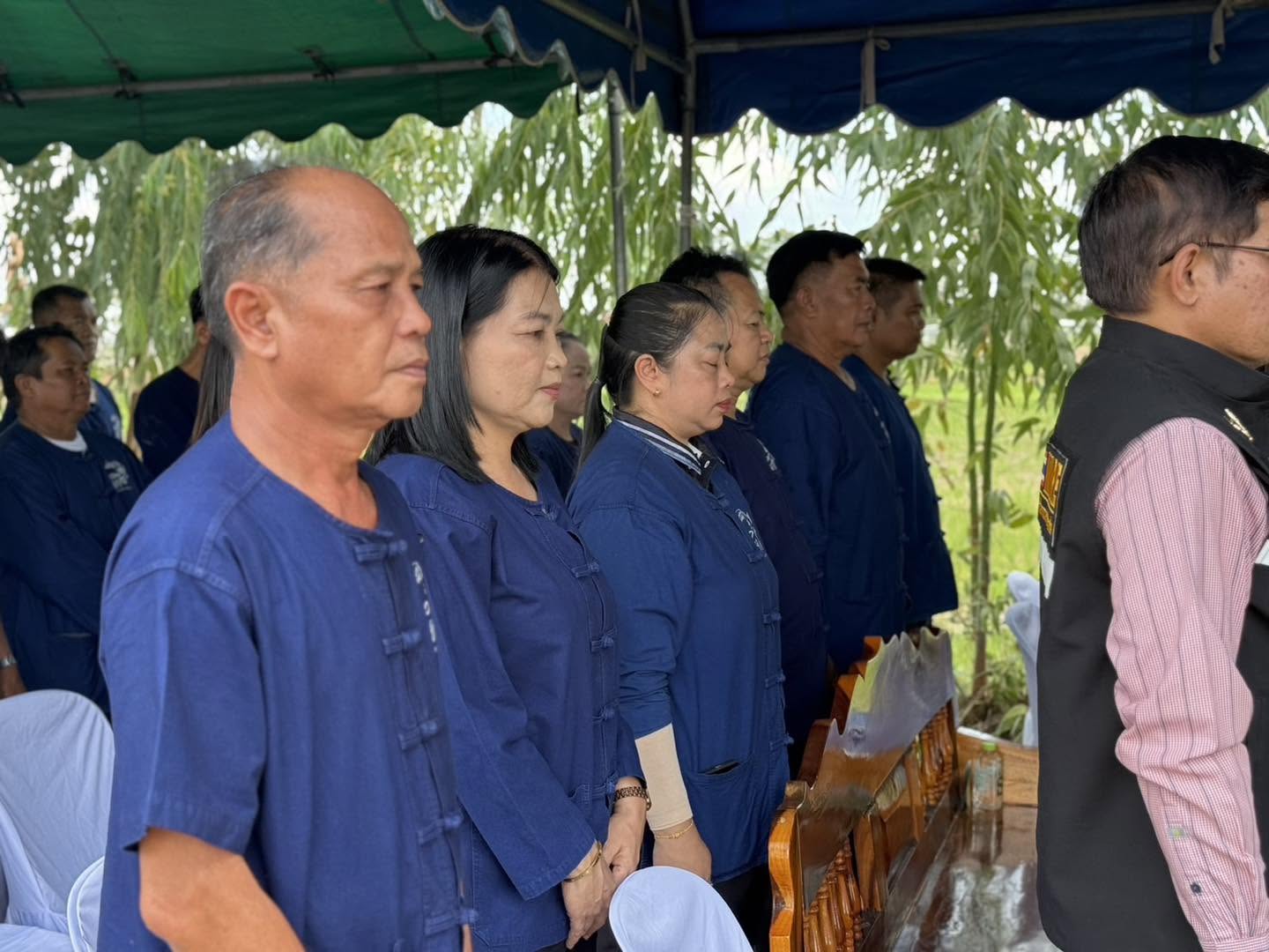 title - ส.ป.ก.ยโสธร ร่วมโครงการรณรงค์ปลูกหญ้าแฝกเพื่อการจัดการอนุรักษ์ดินและน้ำ ปีงบประมาณ 2569 ณ ห้วยถม ตำบลหนองคู อำเภอเมือง จังหวัดยโสธร